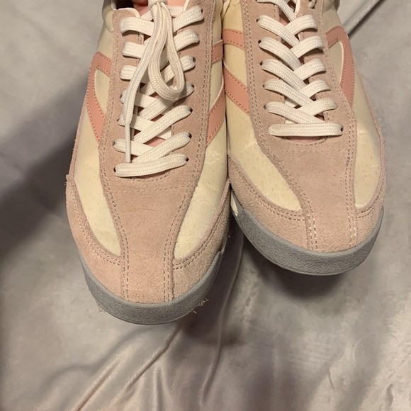 Tretorn Rawlings speckle cream blush pink sneakers trainers low top size 7.5 - Picture 4 of 10